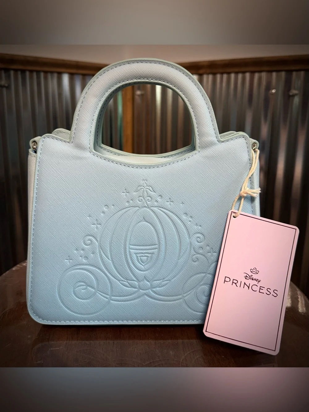 Cinderella 75th Anniversary Carriage Crossbody Bag NEW